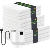 Bolsas de vacío varias medidas + bomba, pack de 9 unidades