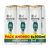 Champú y Acondicionador Pantene Anticaspa Nutri Pro-V 6x300 ML