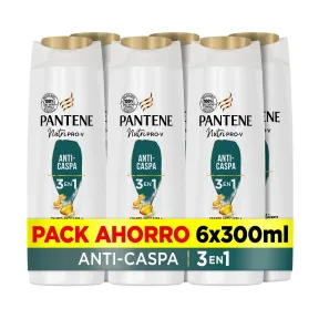 Champú y Acondicionador Pantene Anticaspa Nutri Pro-V 6x300 ML