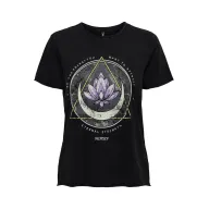 Camiseta de Mujer Estampada ONLY de Manga Corta