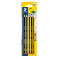 Lápices HB Negro Staedtler, 6 unidades, 120-2BK6DAST
