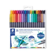 Rotuladores Watercolour Brush Pens Staedtler 36 colores