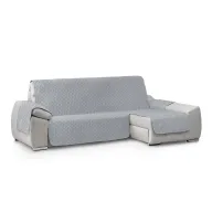 Funda Reversible Acolchada para Sofá Chaise Longue 200 cm