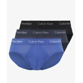 Pack de 3 Calzoncillos de Algodón Calvin Klein HIP BRIEF