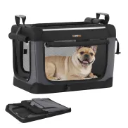 Transportín Plegable para Perros Feandrea, 60 x 42 x 42 cm