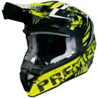Casco Fluor Negro Enduro Premier Exige Zxy