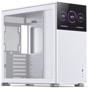 Caja Jonsbo D41 MESH Blanca con Vidrio Templado ATX
