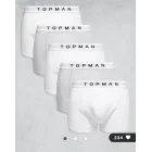 Pack de 5 calzoncillos de Topman