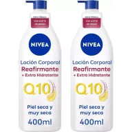 NIVEA Body Milk Reafirmante Aceite de Argán 2x400ml