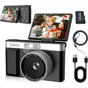 Cámara FHD 1080P Infantil para Fotos de Alta Calidad
