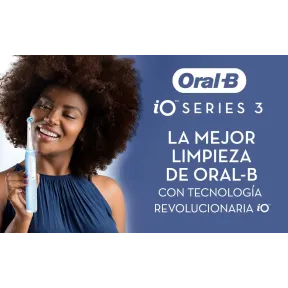 Cepillo IO3 de Oral B: innovación en cuidado dental.