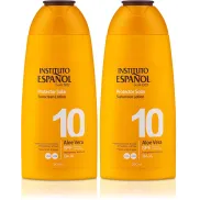 Loción Solar Aloe Vera SPF10 (Paquete de 2) 300ml