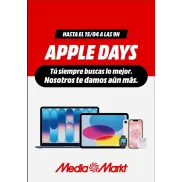 Rebajas en Mediamarkt: Apple Days con ofertas en iPhone y más