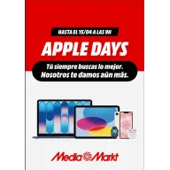 Rebajas en Mediamarkt: Apple Days con ofertas en iPhone y más