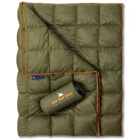 Manta Plegable de Plumón Impermeable para Camping y Viajes