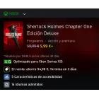 Sherlock Holmes en XBOX disponible en España
