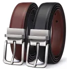 Cinturón Reversible de Cuero para Hombre BULLIANT 31mm