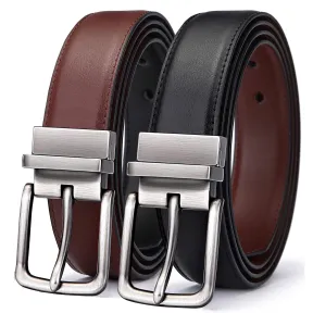Cinturón Reversible de Cuero para Hombre BULLIANT 31mm