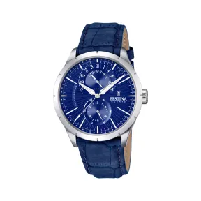 Reloj de Hombre Festina F165737 Multifunción con Cuero