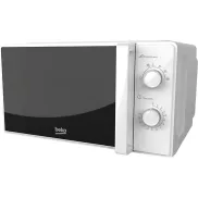 Microondas Beko 20L, 700W, 5 Niveles, Blanco MOC20100WFB
