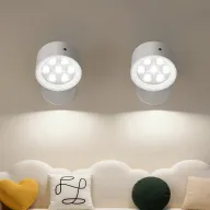 Lámparas Inalámbricas Pared Recargables con Control Remoto.