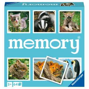 Juego de Memoria Animal Babies - RAVENSBURGER | 64 Cartas
