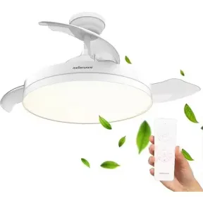 Ventilador Retráctil Brizy Mellerware 40W Ultra Silencioso