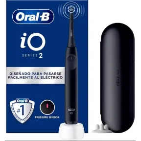 Cepillo Eléctrico Oral-B iO 2 en Verde y Negro con Accesorios