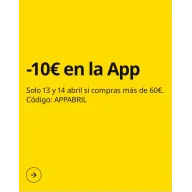 Descuento de 10€ al usar la app de IKEA