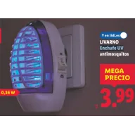 Sensor Crepuscular: Enchufe UV Antimosquitos