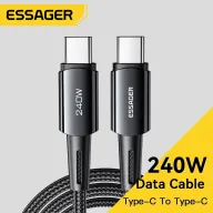 Cable Tipo C Essager 240W 2M Carga Rápida