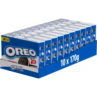 Oreo Vainilla Doble Crema Paquete de 10 x 170 g