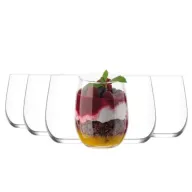 Vasos de cristal 475ml (Set de 6, aptos para lavavajillas)