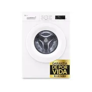Lavadora LG 8 kg, 1400 rpm, AI Direct Drive, Blanco Marfil