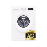 Lavadora LG 8 kg, 1400 rpm, AI Direct Drive, Blanco Marfil