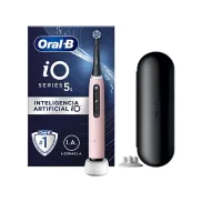 Cepillo eléctrico Oral-B iO 5S rosa, estuche y app incluida