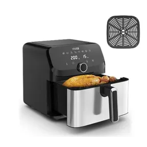 Freidora de aire Moulinex Easy Fry Mega 7.5L, 2020W, 8 Programas