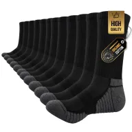 Calcetines Altos de Algodón para Ciclismo y Senderismo 6 Pares