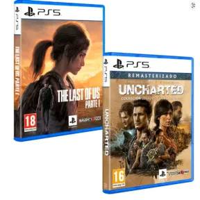 PS5: UNCHARTED LEGADO DE LOS LADRONES + THE LAST OF US