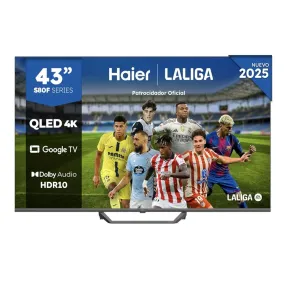 Smart TV 43" Haier QLED 4K UHD H43S80FUX