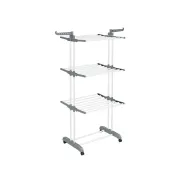 Tendedero Móvil Blanco con Ruedas - SONGMICS