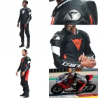 Mono de moto DAINESE TOSA 1 pz | Cuero perforado y Metal