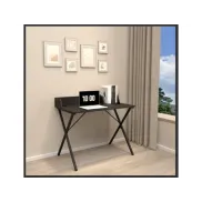 Escritorio Negro MITSAI Munich (80 x 50 x 76 cm)