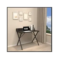 Escritorio Negro MITSAI Munich (80 x 50 x 76 cm)