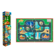 Set de Vehículo y Alfombra La Granja de Zenón - BANDAI