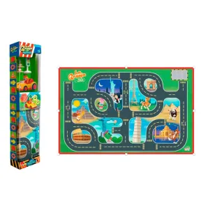 Set de Vehículo y Alfombra La Granja de Zenón - BANDAI