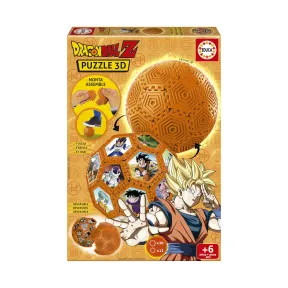 Puzzle 3D Dragon Ball Fútbol - 32 Piezas y Diversión