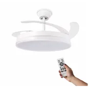 Ventilador de Techo Olga 107 Cm con Luz LED y Motor Silencioso