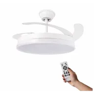 Ventilador de Techo Olga 107 Cm con Luz LED y Motor Silencioso
