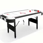 Mesa Plegable de Air Hockey con Motor de Aire 182x91 cm